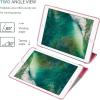 ProCase Smart Case for 10.5” iPad Air 3rd Generation 2019 / iPad Pro 2017, Slim Stand Cover with Translucent Frosted Back for iPad Air 3 -Silver(Melonpink)