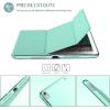 ProCase Smart Case for 10.5” iPad Air 3rd Generation 2019 / iPad Pro 2017, Slim Stand Cover with Translucent Frosted Back for iPad Air 3 -Silver(Mint)
