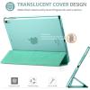 ProCase Smart Case for 10.5” iPad Air 3rd Generation 2019 / iPad Pro 2017, Slim Stand Cover with Translucent Frosted Back for iPad Air 3 -Silver(Mint)