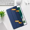 ProCase Smart Case for 10.5” iPad Air 3rd Generation 2019 / iPad Pro 2017, Slim Stand Cover with Translucent Frosted Back for iPad Air 3 -Silver(Navy)