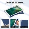 ProCase Smart Case for 10.5” iPad Air 3rd Generation 2019 / iPad Pro 2017, Slim Stand Cover with Translucent Frosted Back for iPad Air 3 -Silver(Navy)