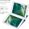 ProCase Smart Case for 10.5” iPad Air 3rd Generation 2019 / iPad Pro 2017, Slim Stand Cover with Translucent Frosted Back for iPad Air 3 -Silver(Newblue)