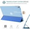 ProCase Smart Case for 10.5” iPad Air 3rd Generation 2019 / iPad Pro 2017, Slim Stand Cover with Translucent Frosted Back for iPad Air 3 -Silver(Newblue)