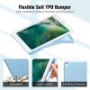 ProCase Smart Case for 10.5” iPad Air 3rd Generation 2019 / iPad Pro 2017, Slim Stand Cover with Translucent Frosted Back for iPad Air 3 -Silver(Skyblue)
