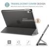 ProCase Smart Case for 10.5” iPad Air 3rd Generation 2019 / iPad Pro 2017, Slim Stand Cover with Translucent Frosted Back for iPad Air 3 -Silver(Whitemarble)
