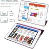 ProCase Smart Case for 10.5” iPad Air 3rd Generation 2019 / iPad Pro 2017, Slim Stand Cover with Translucent Frosted Back for iPad Air 3 -Silver(Wine)