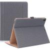 ProCase Case for iPad Air (3rd Gen) 10.5″ 2019/iPad Pro 10.5″ 2017, Vintage PU Leather Stand Folio Cover for iPad Air 3/iPad Pro 10.5-inch Multiple Viewing Angles with Pencil Holder -Black(Grey)