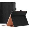 ProCase Case for iPad Air (3rd Gen) 10.5″ 2019/iPad Pro 10.5″ 2017, Vintage PU Leather Stand Folio Cover for iPad Air 3/iPad Pro 10.5-inch Multiple Viewing Angles with Pencil Holder -Black(Black)