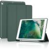 ProCase Smart Case for 10.5” iPad Air 3rd Generation 2019 / iPad Pro 2017, Slim Stand Cover with Translucent Frosted Back for iPad Air 3 -Silver(Mgreen)