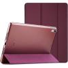 ProCase Smart Case for 10.5” iPad Air 3rd Generation 2019 / iPad Pro 2017, Slim Stand Cover with Translucent Frosted Back for iPad Air 3 -Silver(Wine)