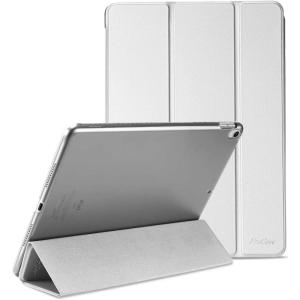 ProCase Smart Case for 10.5” iPad Air 3rd Generation 2019 / iPad Pro 2017, Slim Stand Cover with Translucent Frosted Back for iPad Air 3 -Silver(Silver)