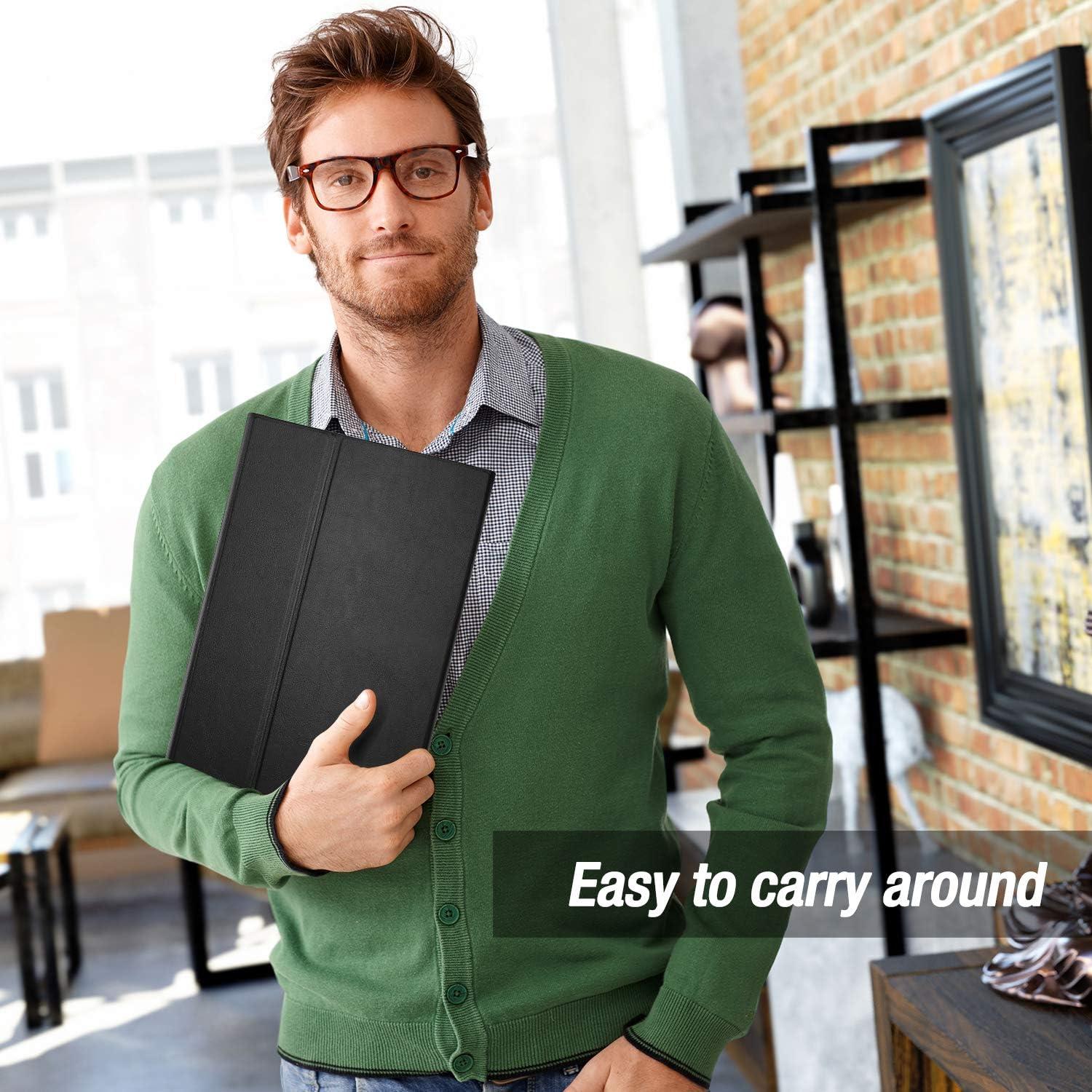 image:imageProCase Keyboard Case for Surface Pro 7 2019 Pro 6 2018 Pro 5 2017 Pro 4 2015 123 Inch Tablet Slim Lightweight Smart Cover with Magnetically Detachable Wireless Keyboard Black