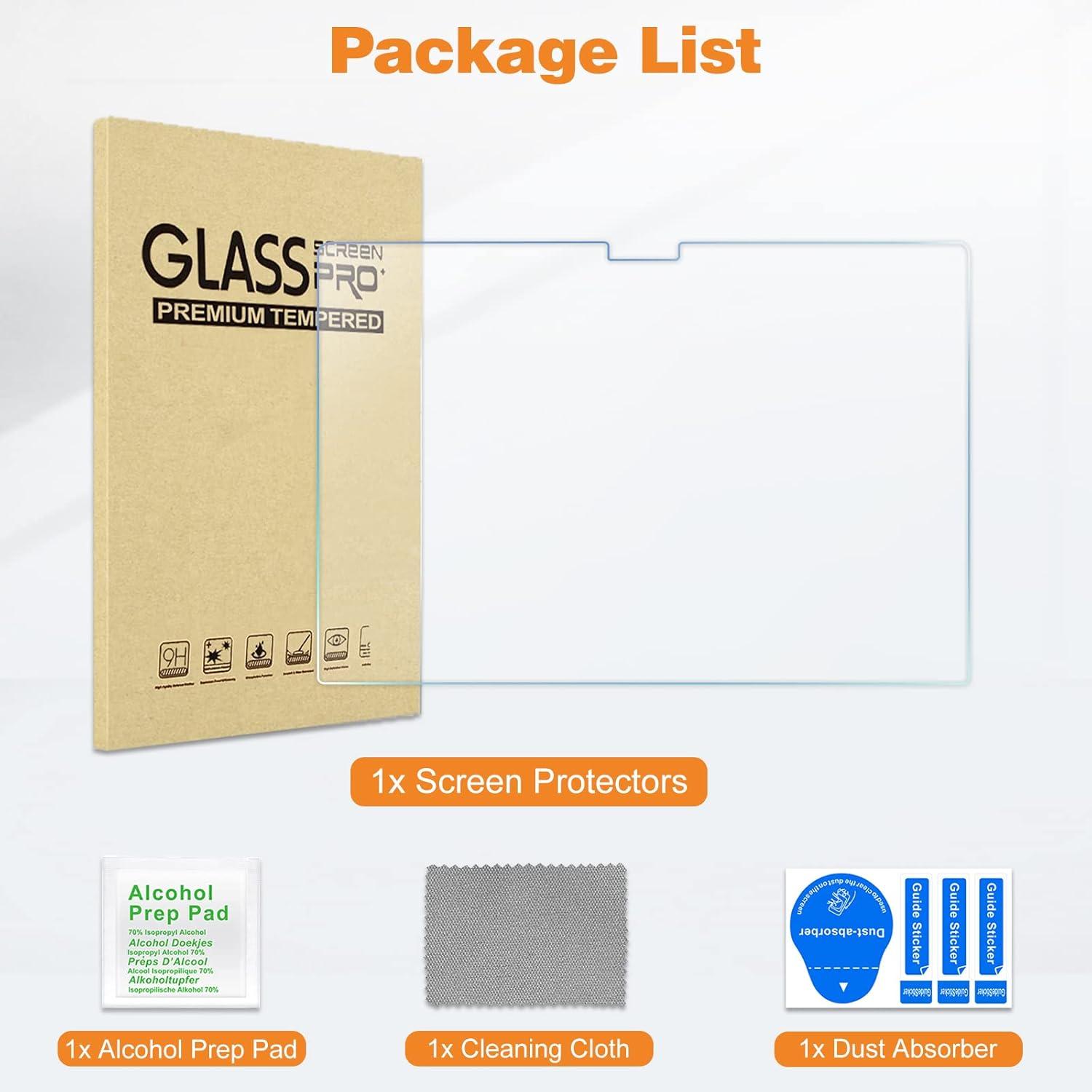 image:imageProCase Screen Protector for MacBook Pro 162 M4 2024 Pro 16 2023 Tempered Glass Film Guard for 16 inch Pro 2024 with M4 2023 M2 Pro M2 Max Chip 2021 M1 Pro M1 Max Chip amp Touch ID