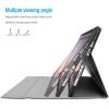 ProCase Keyboard Case for Surface Pro 7 (2019) /Pro 6 (2018) /Pro 5 (2017) /Pro 4 (2015) 12.3 Inch Tablet, Slim Lightweight Smart Cover with Magnetically Detachable Wireless Keyboard –Black
