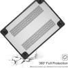 ProCase for MacBook Pro 16 Inch 2026 2025-2021 M5 M4 M3 M2 M1 Pro/Max, Translucent Hard Shell Shockproof Cover for MacBook Pro 16.2″ -Clear(Clear)