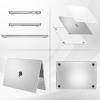 ProCase for MacBook Pro 16 Inch 2026 2025-2021 M5 M4 M3 M2 M1 Pro/Max, Translucent Hard Shell Shockproof Cover for MacBook Pro 16.2″ -Clear(Crystal)