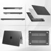 ProCase for MacBook Pro 16 inch Case 2026-2021 (M5 M4 M3 M2 M1 Pro/Max), Slim Hard Shell Case + Keyboard Cover + Storage Bag for MacBook Pro 16″ A3403 A3186 A2991 A2780 A2485 – Crystal(Black)