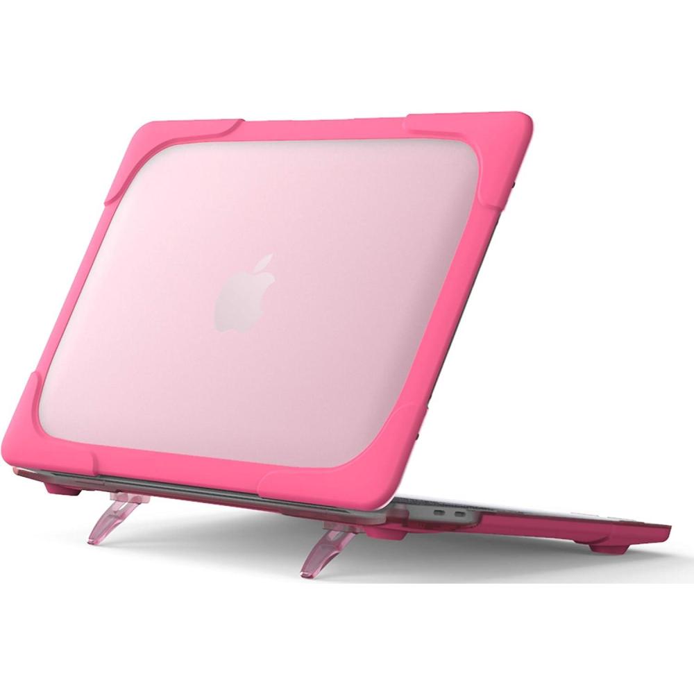 image:imageProCase for MacBook Pro 13 Inch 2023 M2 2022 2020 M1 A2338 A2289 A2251 Heavy Duty Hard Shell Case with Dual Layer Protective Cover and Kickstand for MacBook Pro 13inch GreyRosered