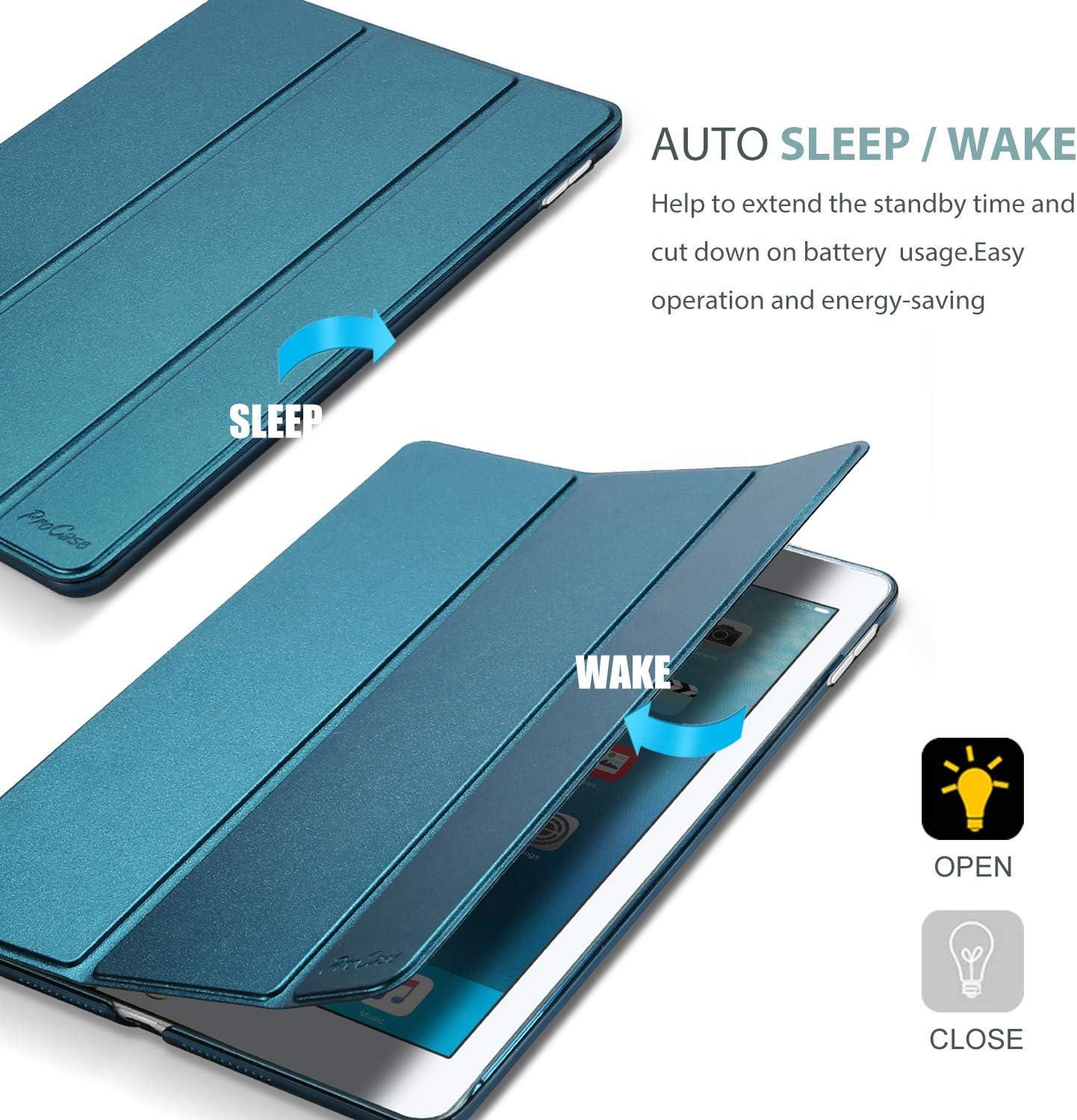 image:imageProCase for iPad 20122011 2nd 3rd 4th Generation Case Old Model Smart Cover for iPad 2iPad 3 iPad 4 NavyTeal