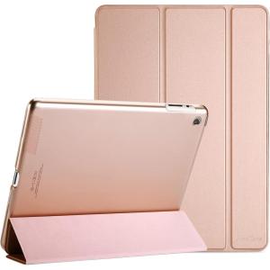 ProCase for iPad 2012/2011 2nd 3rd 4th Generation Case (Old Model), Smart Cover for iPad 2/iPad 3 /iPad 4 –Navy(Rosegold)
