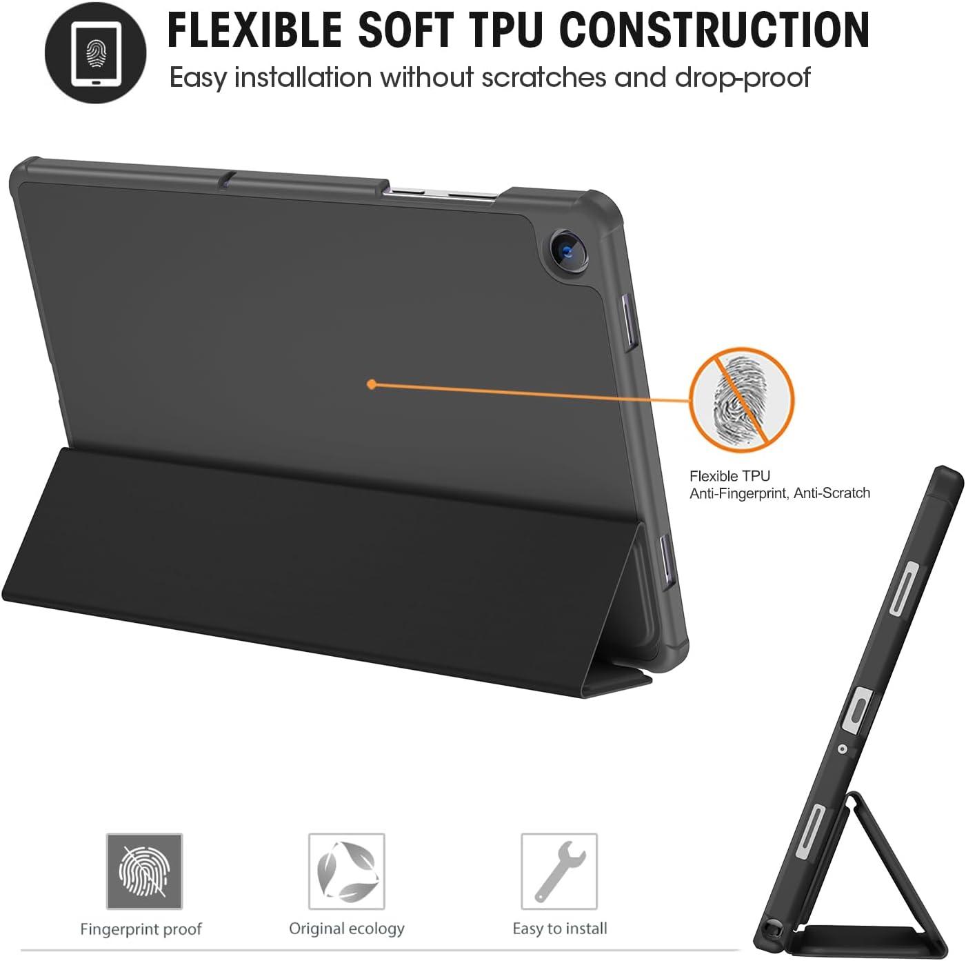 image:imageProCase Smart Case for Galaxy Tab A11 PlusA9 Plus 11 Inch with Soft TPU Back Trifold Stand Slim Folio Cover for 11 Galaxy Tab A11 Plus 2025A9 Plus 2023 NavyBlack