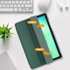 ProCase Smart Case for Galaxy Tab A11+ Plus/A9+ Plus 11 Inch with Soft TPU Back, Trifold Stand Slim Folio Cover for 11″ Galaxy Tab A11+ Plus 2025/A9+ Plus 2023 -Navy(Mgreen)