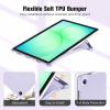 ProCase Smart Case for Galaxy Tab A11+ Plus/A9+ Plus 11 Inch with Soft TPU Back, Trifold Stand Slim Folio Cover for 11″ Galaxy Tab A11+ Plus 2025/A9+ Plus 2023 -Navy(Purple)