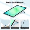 ProCase Smart Case for Galaxy Tab A11+ Plus/A9+ Plus 11 Inch with Soft TPU Back, Trifold Stand Slim Folio Cover for 11″ Galaxy Tab A11+ Plus 2025/A9+ Plus 2023 -Navy(Skyblue)