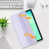 ProCase Smart Case for Galaxy Tab A11+ Plus/A9+ Plus 11 Inch with Soft TPU Back, Trifold Stand Slim Folio Cover for 11″ Galaxy Tab A11+ Plus 2025/A9+ Plus 2023 -Navy(Purple)