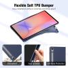 ProCase Smart Case for Galaxy Tab S10 Lite/S10 FE/S9 FE 10.9-Inch with S Pen Holder, Trifold Stand Folio Cover with Soft TPU Back for 10.9″ Galaxy Tab S10 Lite/S10 FE/S9 FE -Matchagreen(Navy)