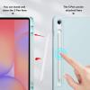 ProCase Smart Case for Galaxy Tab S10 Lite/S10 FE/S9 FE 10.9-Inch with S Pen Holder, Trifold Stand Folio Cover with Soft TPU Back for 10.9″ Galaxy Tab S10 Lite/S10 FE/S9 FE -Matchagreen(Skyblue)