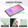 ProCase Smart Case for Galaxy Tab S10 Lite/S10 FE/S9 FE 10.9-Inch with S Pen Holder, Trifold Stand Folio Cover with Soft TPU Back for 10.9″ Galaxy Tab S10 Lite/S10 FE/S9 FE -Matchagreen(Matchagreen)