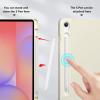ProCase Smart Case for Galaxy Tab S10 Lite/S10 FE/S9 FE 10.9-Inch with S Pen Holder, Trifold Stand Folio Cover with Soft TPU Back for 10.9″ Galaxy Tab S10 Lite/S10 FE/S9 FE -Matchagreen(Starlight)