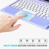 ProCase Touchpad Keyboard Case for 2025 11″ Galaxy Tab A11+ / 2023 Tab A9+ (5G/Wi-Fi); Detachable Wireless Type-C Charging Keyboard Folio Cover for Galaxy Tab A11 Plus / A9 Plus 11-Inch-MidnightGreen(D. Purple)