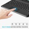 ProCase Touchpad Keyboard Case for 2025 11″ Galaxy Tab A11+ / 2023 Tab A9+ (5G/Wi-Fi); Detachable Wireless Type-C Charging Keyboard Folio Cover for Galaxy Tab A11 Plus / A9 Plus 11-Inch-MidnightGreen(A. Black)