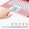 ProCase Touchpad Keyboard Case for 2025 11″ Galaxy Tab A11+ / 2023 Tab A9+ (5G/Wi-Fi); Detachable Wireless Type-C Charging Keyboard Folio Cover for Galaxy Tab A11 Plus / A9 Plus 11-Inch-MidnightGreen(C. Pink)
