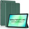 ProCase Smart Case for Galaxy Tab A11+ Plus/A9+ Plus 11 Inch with Soft TPU Back, Trifold Stand Slim Folio Cover for 11″ Galaxy Tab A11+ Plus 2025/A9+ Plus 2023 -Navy(Mgreen)