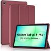 ProCase Smart Case for Galaxy Tab A11+ Plus/A9+ Plus 11 Inch with Soft TPU Back, Trifold Stand Slim Folio Cover for 11″ Galaxy Tab A11+ Plus 2025/A9+ Plus 2023 -Navy(Wine)