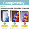 ProCase Galaxy Tab S8 Plus 2022 / S7 Plus 12.4” 2020 Case with S Pen Holder (Model SM-X800/X806/T970/T975), Rugged Heavy Duty Shockproof Case with Hand Strap Rotating Kickstand Protective Cover–Black