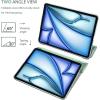 ProCase Smart Case for iPad Air 11-inch M4 (2026, 8th Gen) / M3 (2025) / M2 (2024) & 10.9 Inch iPad Air 5th (2022) & 4th (2020) – Protective Hard Back Cover with Pencil Holder – Navy(Green)