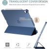 ProCase Smart Case for iPad Air 11-inch M4 (2026, 8th Gen) / M3 (2025) / M2 (2024) & 10.9 Inch iPad Air 5th (2022) & 4th (2020) – Protective Hard Back Cover with Pencil Holder – Navy(Darkblue)