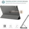 ProCase Smart Case for iPad Air 11-inch M4 (2026, 8th Gen) / M3 (2025) / M2 (2024) & 10.9 Inch iPad Air 5th (2022) & 4th (2020) – Protective Hard Back Cover with Pencil Holder – Navy(Grey)