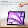 ProCase Smart Case for iPad Air 11-inch M4 (2026, 8th Gen) / M3 (2025) / M2 (2024) & 10.9 Inch iPad Air 5th (2022) & 4th (2020) – Protective Hard Back Cover with Pencil Holder – Navy(Violet)
