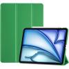 ProCase Smart Case for iPad Air 11-inch M4 (2026, 8th Gen) / M3 (2025) / M2 (2024) & 10.9 Inch iPad Air 5th (2022) & 4th (2020) – Protective Hard Back Cover with Pencil Holder – Navy(Spring Green)