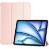 ProCase Smart Case for iPad Air 11-inch M4 (2026, 8th Gen) / M3 (2025) / M2 (2024) & 10.9 Inch iPad Air 5th (2022) & 4th (2020) – Protective Hard Back Cover with Pencil Holder – Navy(Pink)