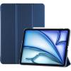 ProCase Smart Case for iPad Air 11-inch M4 (2026, 8th Gen) / M3 (2025) / M2 (2024) & 10.9 Inch iPad Air 5th (2022) & 4th (2020) – Protective Hard Back Cover with Pencil Holder – Navy(Darkblue)