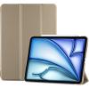 ProCase Smart Case for iPad Air 11-inch M4 (2026, 8th Gen) / M3 (2025) / M2 (2024) & 10.9 Inch iPad Air 5th (2022) & 4th (2020) – Protective Hard Back Cover with Pencil Holder – Navy(Starlight)