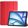 ProCase Smart Case for iPad Air 11-inch M4 (2026, 8th Gen) / M3 (2025) / M2 (2024) & 10.9 Inch iPad Air 5th (2022) & 4th (2020) – Protective Hard Back Cover with Pencil Holder – Navy(Red)