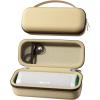 ProCase Hard Travel Case for BolaButty/Beats Pill Portable Speaker, EVA Shockproof Protective Carrying Case, with Handle & Mesh Pocket for Outdoor Travel -Tan(Tan)